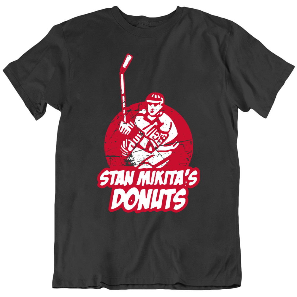 Stan Mikita Donuts Chicago Hockey Fan T Shirt – theWindyCityTshirts